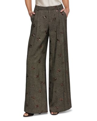 Allanah Embellished Wide Pants