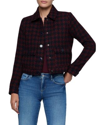 NYX Cropped Tweed Jacket