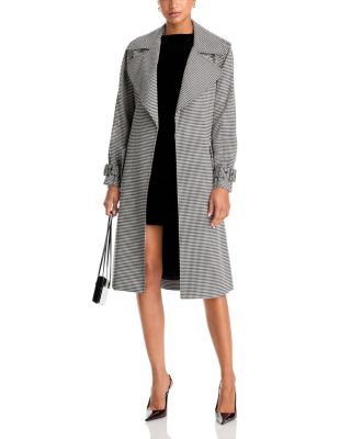 Nevada Tie Front Trench Coat