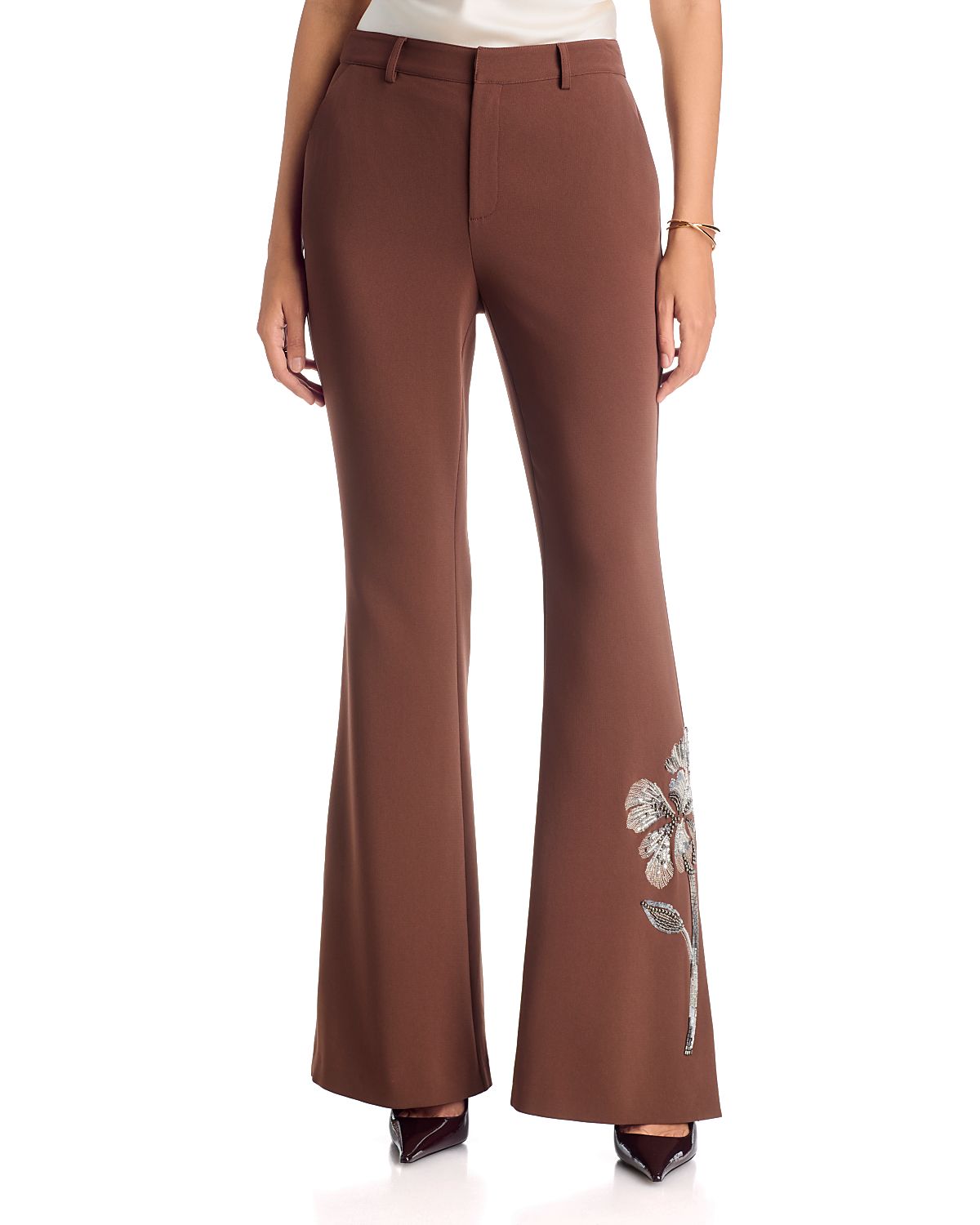 Cinq a Sept Jaxyn Gilded Peony Pants