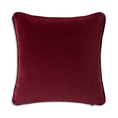 Divan Opera Ultra Matte Cotton Velour Decorative Pillow, 18" x 18"