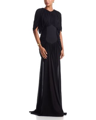 Micka Draped Blouson Gown