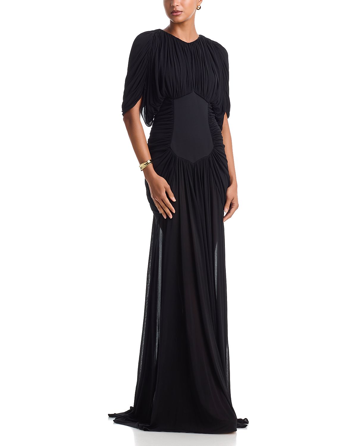 Heirlome Micka Draped Blouson Gown