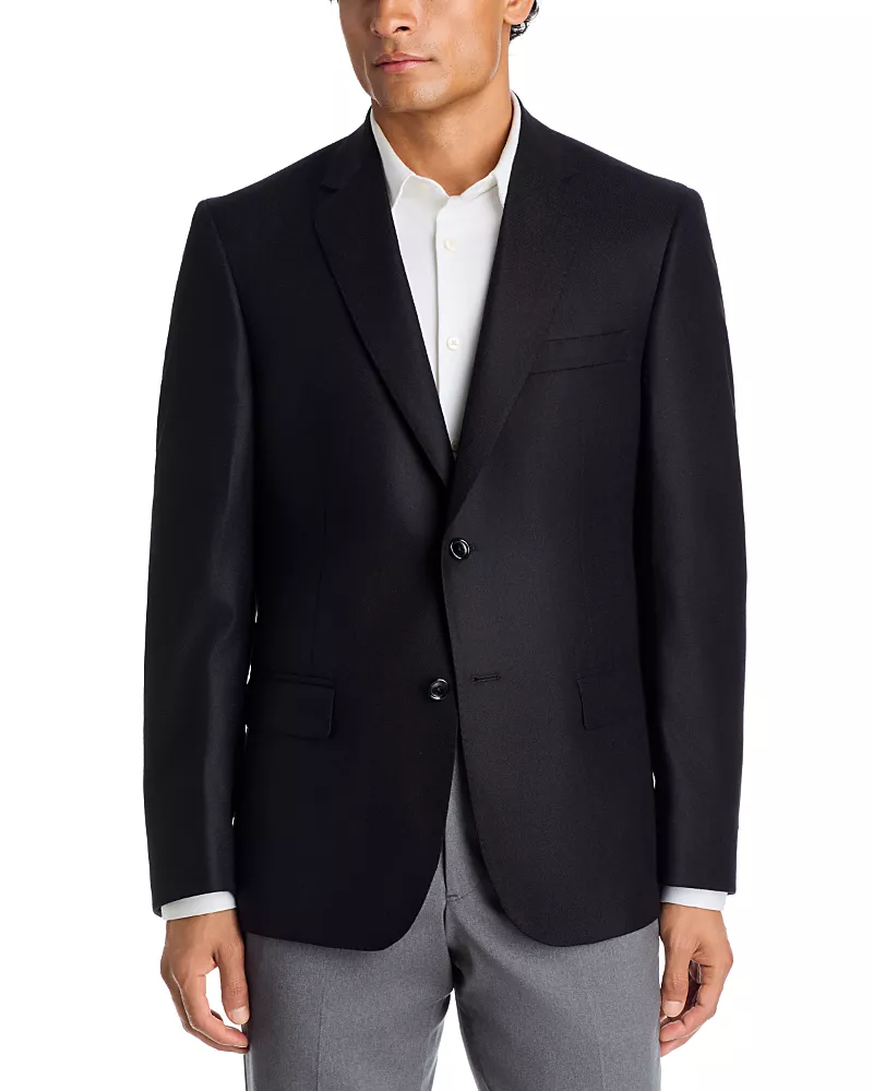 The Men's Store at Bloomingdale's Loro Piana Fabric Wool & Cashmere Twill Regular Fit Sport Coat - Exclusive
