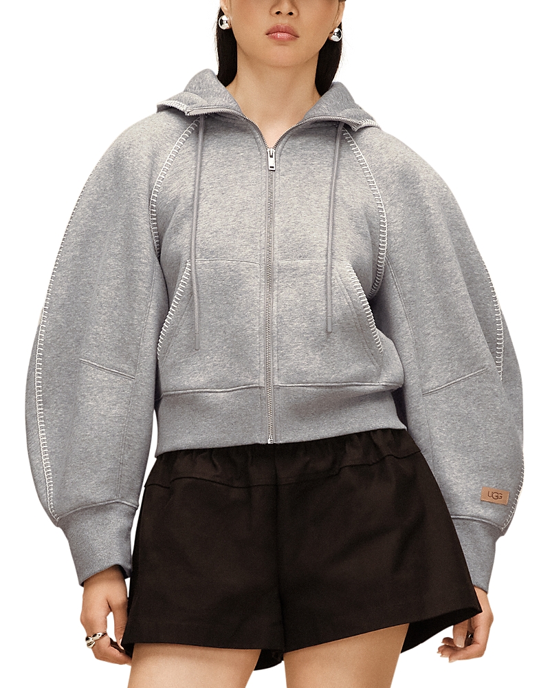 Ugg Classic Full Zip Hooded Sweatshirt