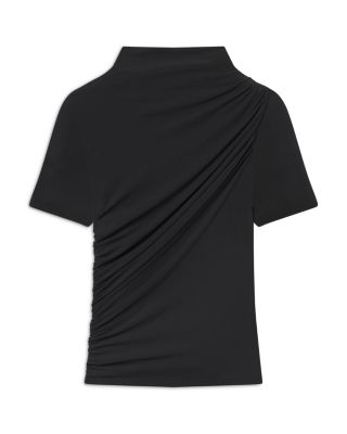Short Sleeve Draped Top