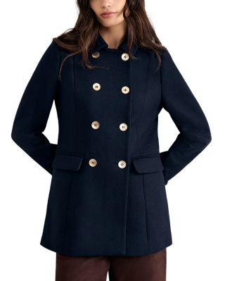 Aurelie Double Breasted Peacoat