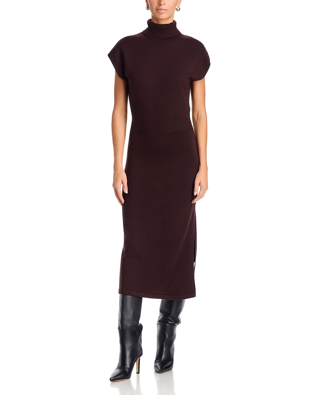 Ramy Brook Natalie Wool Turtleneck Dress