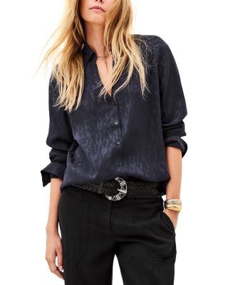 Hetsey Fluid Jacquard Shirt