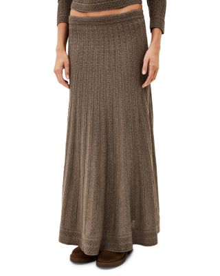 Doha Stitched Sweater Skirt