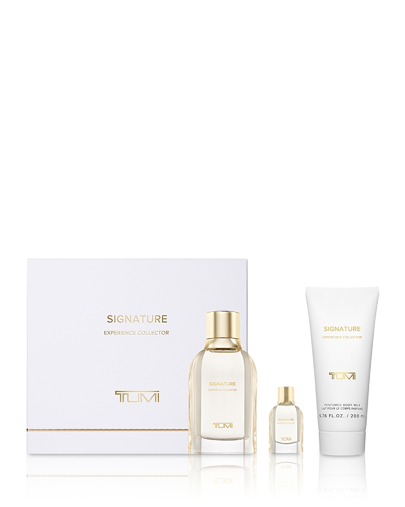 Tumi Signature Experience Collector Extrait De Parfum & Body Milk Gift Set