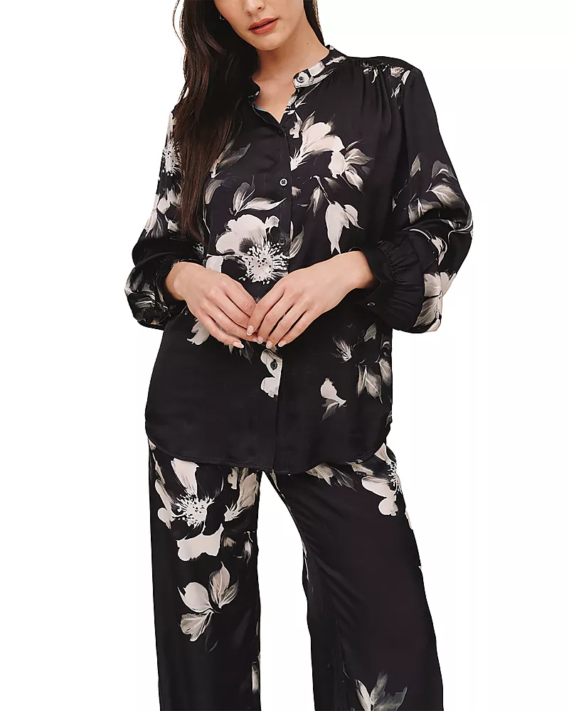 Bella Dahl Printed Long Sleeve Shirt