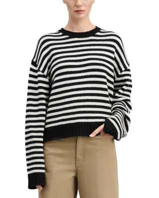 Nicholas Wool Striped Crewneck Sweater