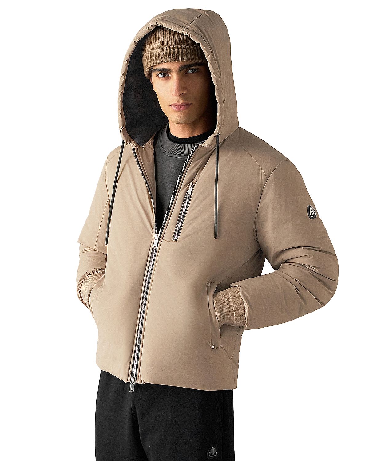 Moose Knuckles Northdale Hooded Down Jacket