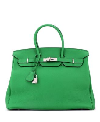 Birkin 35 Togo Leather Satchel