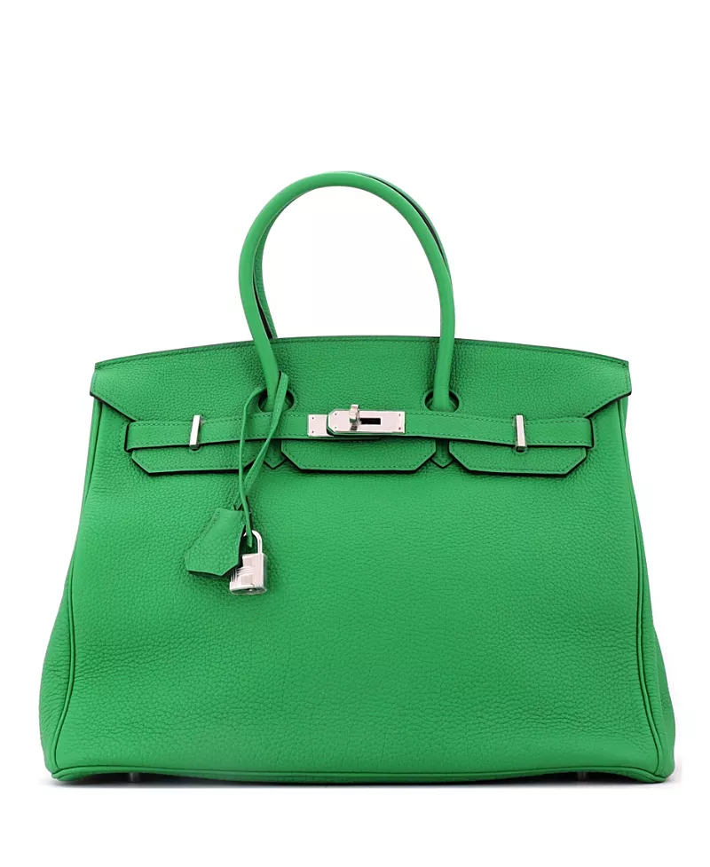 Pre-Owned HERMES Birkin 35 Togo Leather Satchel