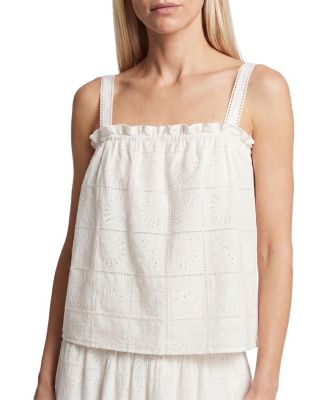 Leah Eyelet Tank