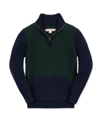 Boys' Organic Half Zip Kanga Sweater - Big Kid