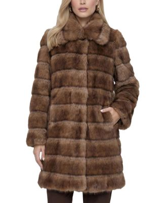  Faux Fur Sable Short Coat