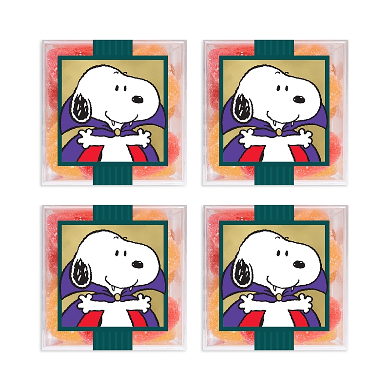 Sugarfina Snoopy Sweet & Sour Hearts 4 Piece Candy Cube Kit