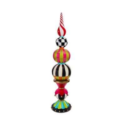 Confetti Christmas Trophy Finial