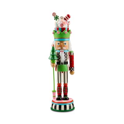 Confetti Christmas Wood Nutcracker