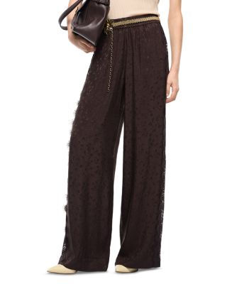 Philesia Jacquard Drawstring Pants