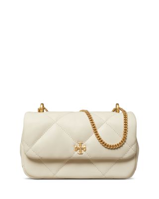 Kira Diamond Quilted Napa Leather Shoulder Bag