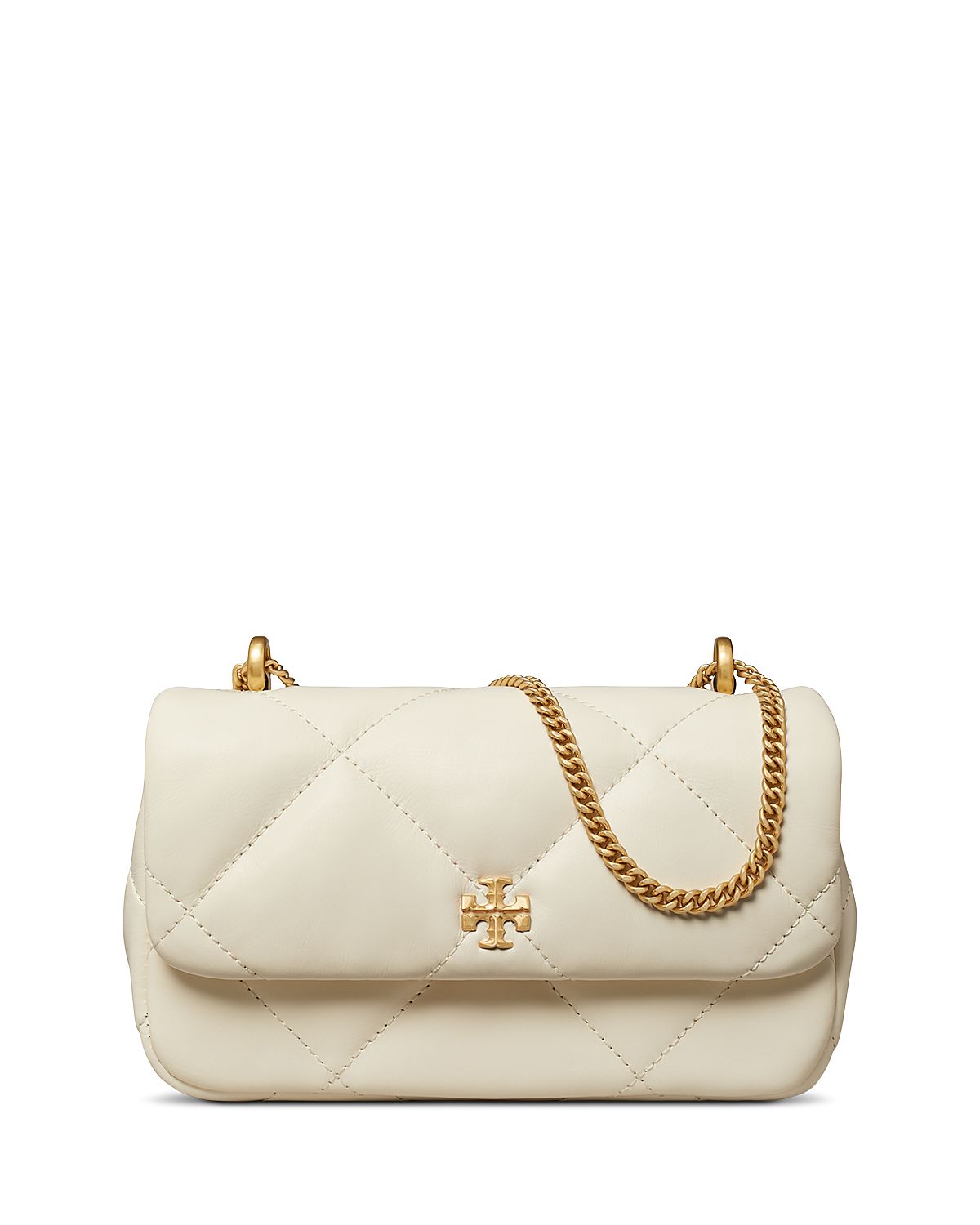 Tory Burch Kira Diamond Quilted Napa Leather Shoulder Bag