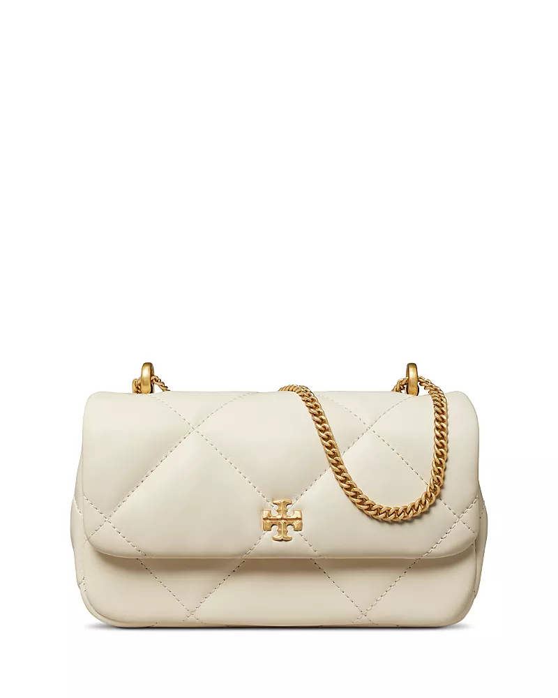 Tory Burch Kira Diamond Quilted Napa Leather Shoulder Bag