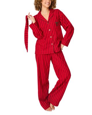 Long Sleeve Cotton Flannel Pajama Set