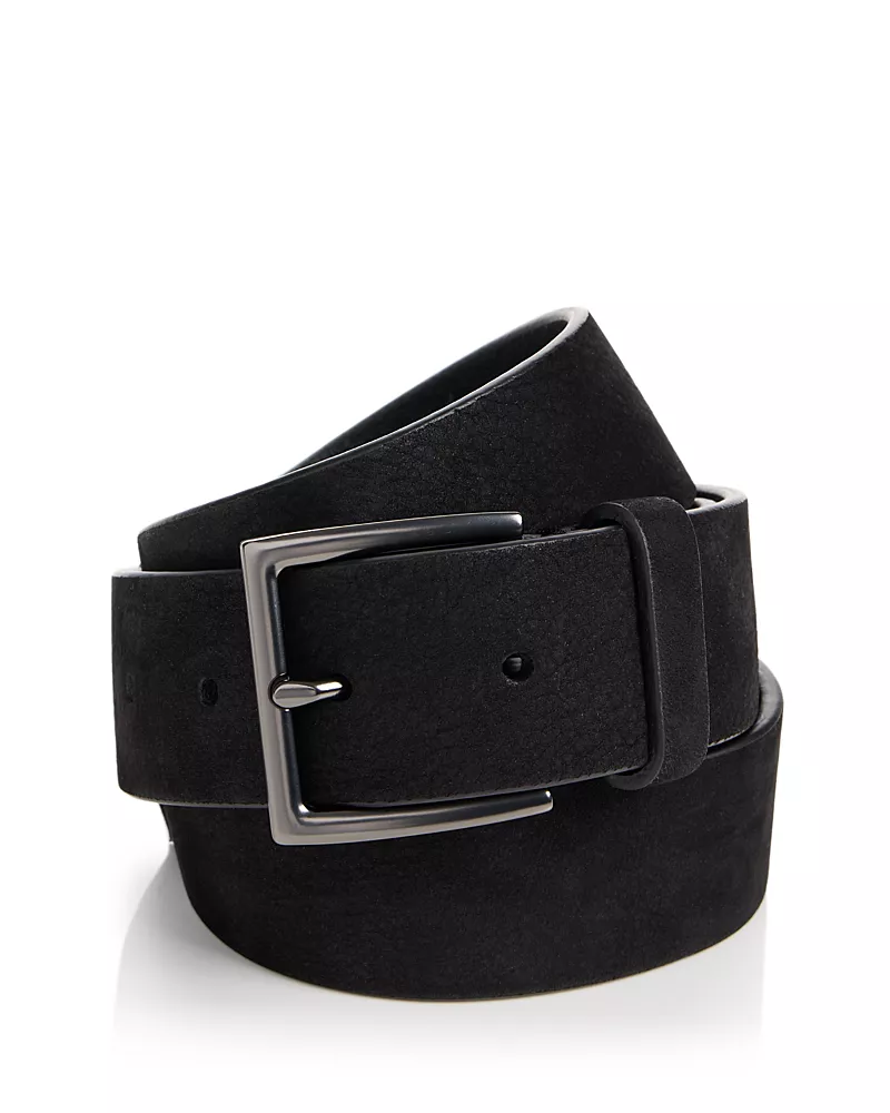 Vince Men's Burnished Leather Belt