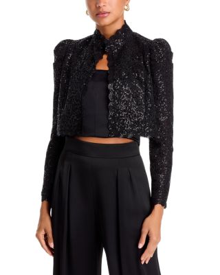 Thomasina Sequined Lace Jacket