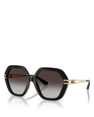 Geometric Sunglasses, 56mm
