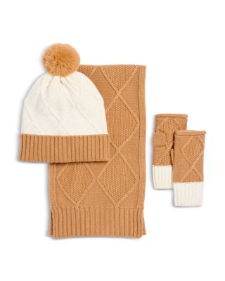 Modernist Hat, Gloves & Scarf Set