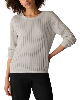 Super Fine Merino Wool Crewneck Sweater