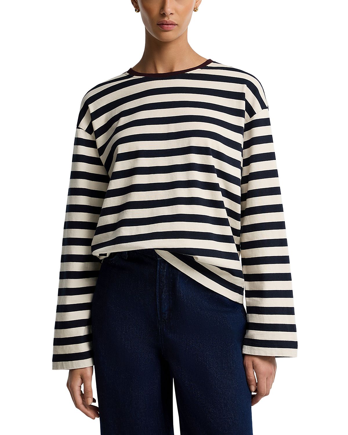 Barbour Woodhouse Cotton Long Sleeve Tee