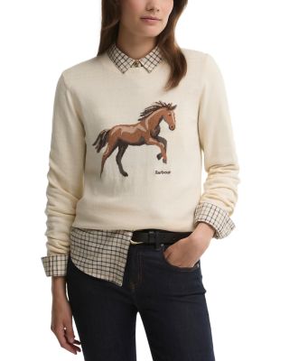 Homeswood Cotton & Cashmere Intarsia Sweater