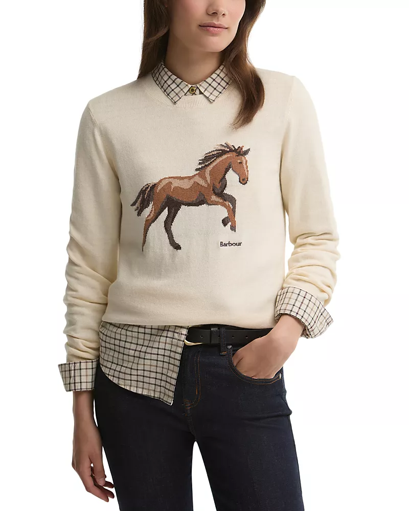 Barbour Homeswood Cotton & Cashmere Intarsia Sweater