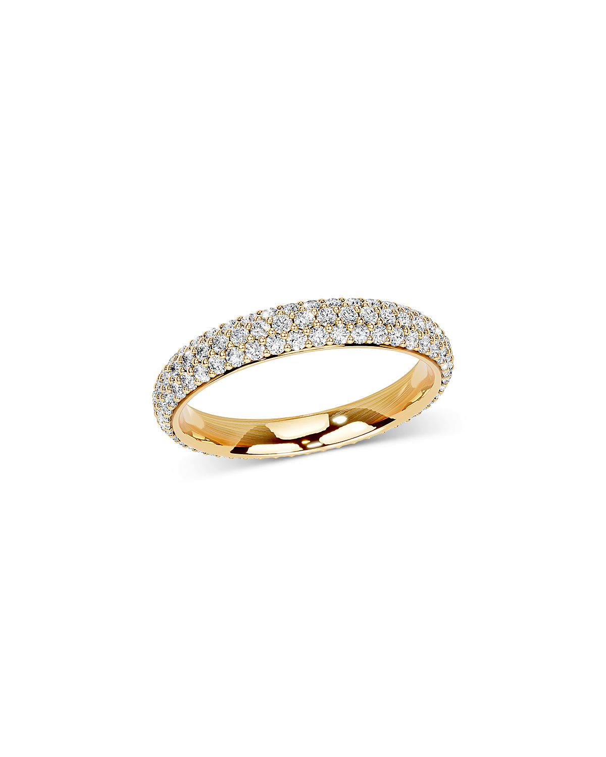 Bloomingdale's Fine Collection Diamond Micro Pave Eternity Ring