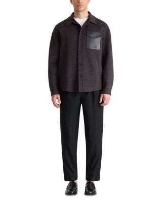 Emmanuel Wool Pocket Shirt Jacket