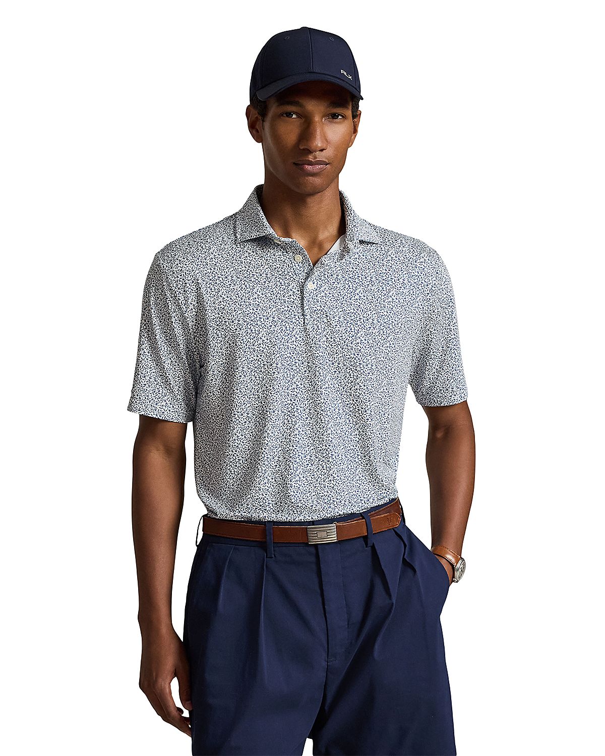 Polo Ralph Lauren Classic Fit Floral Performance Polo Shirt