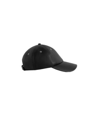 Lou Faux Leather Cap