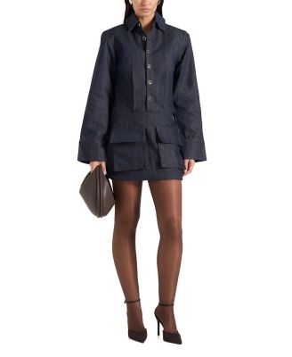 Laure Cargo Shirt Mini Dress