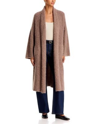 Leona08 Shawl Collar Cardigan Coat