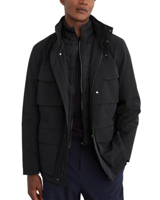 Glick Zip Through Jacket, Removable Hood & Padded Gilet