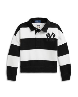 Unisex Yankees Polo Ralph Lauren Rugby Shirt - Little Kid