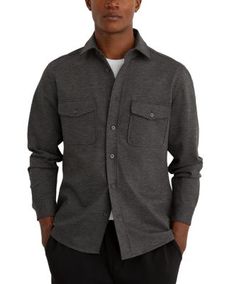 McShane Button Front Overshirt