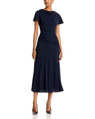 Avielle Draped Midi Dress