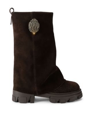 Women's Stomp Leather Mid Calf Boots